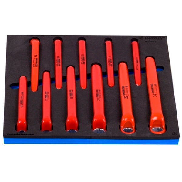 JGO. LLAVE CORONA 10 A 24 MM. VDE # 621784