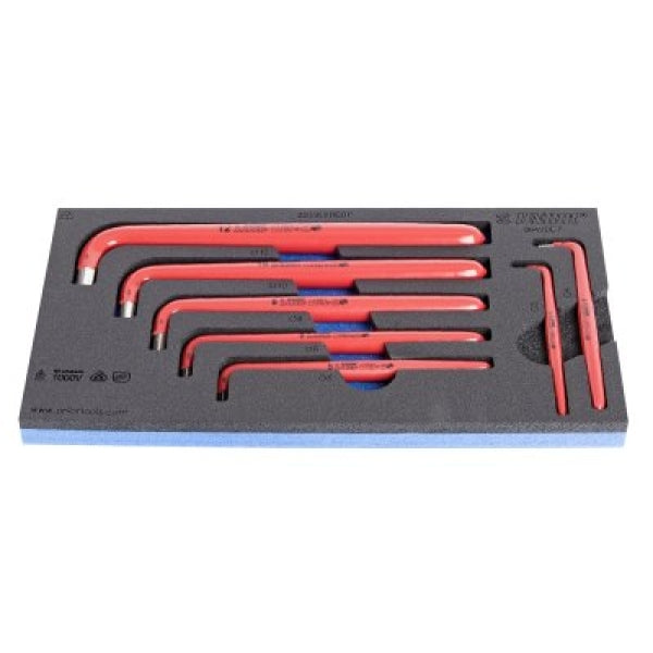 JGO. LLAVE ALLEN AISLADA 3 A 12 MM  # 621798 VDE