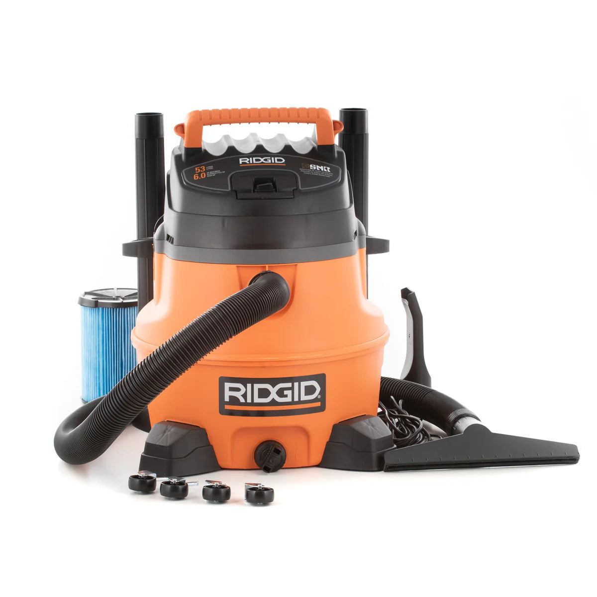 Aspiradora #wd-1455  6.0 hp. 53 lt. (50898) - RIDGID