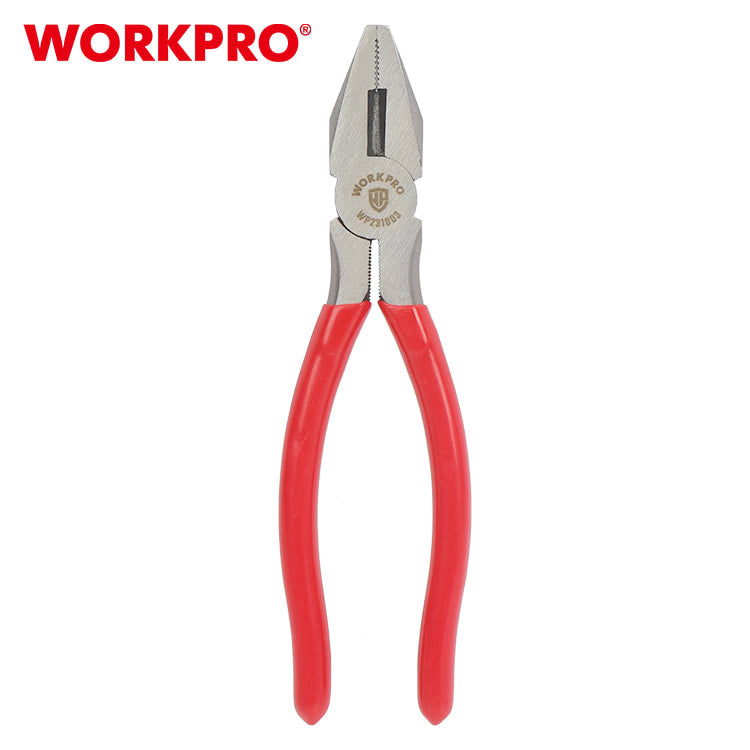 Alicate universal 200mm(8) de acero carbono WORKPRO