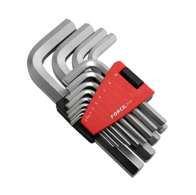 Jgo. llaves allen  2.0-19 mm. 13 pzas. (5137) - FORCE