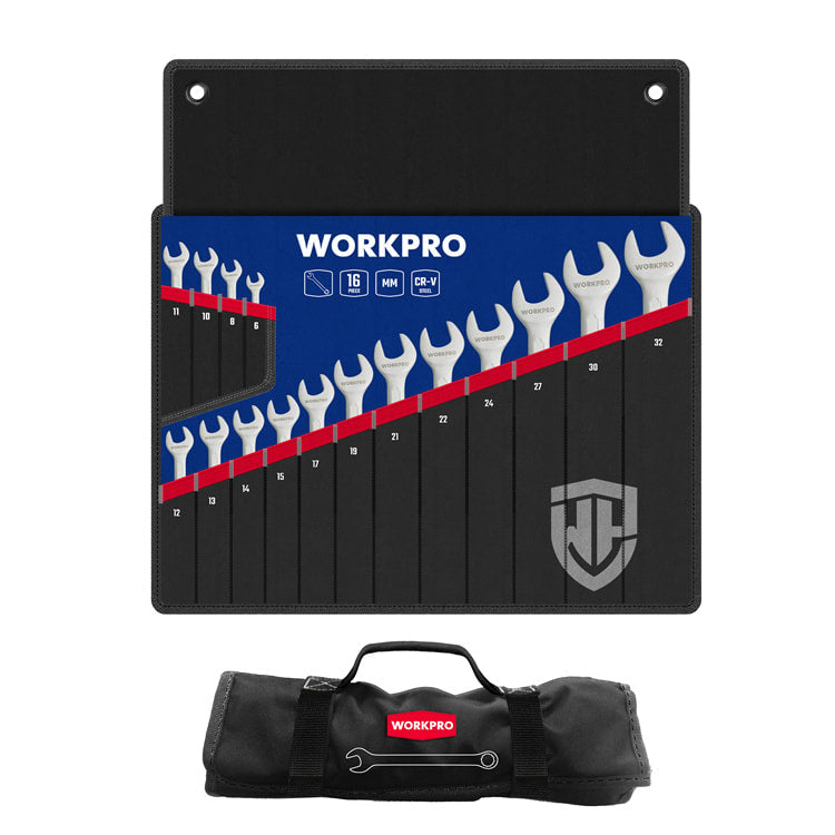 Set de llaves punta corona 16 piezas Workpro