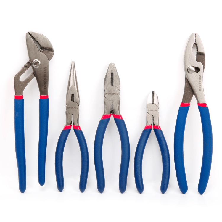 Juego de alicates 5 piezas Workpro