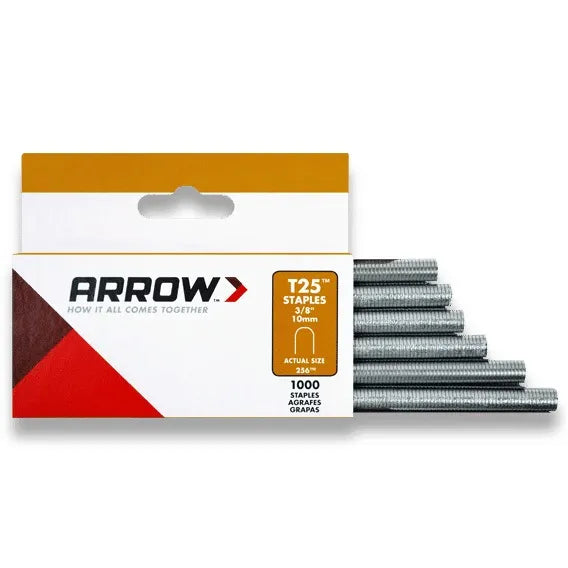 Grapas t25  3/8” (256) - ARROW
