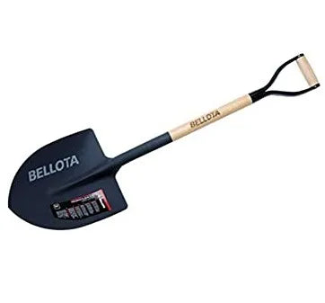 Pala punta huevo c/mango asa 5501-4 ma (5501-4ma) - BELLOTA