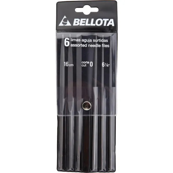 Jgo. limas matricero 6 pz. largo 16 cm. (4078-16 (4078) - BELLOTA
