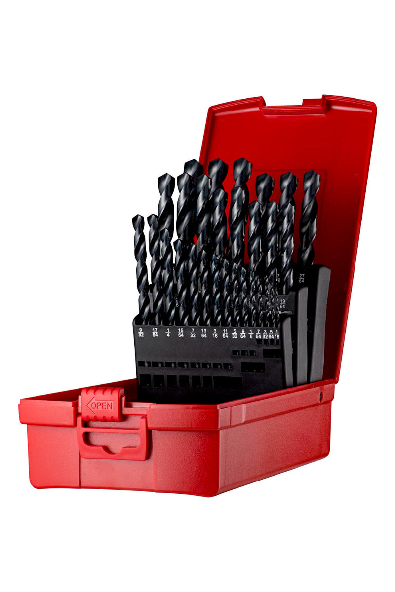 Jgo. brocas a/r de  1/16"-1/2" 29 pz. (a19018) - DORMER