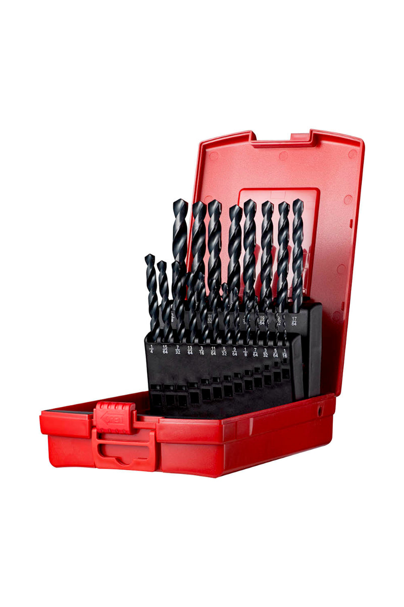 Jgo. brocas a/r de  1/16"-3/8" 21 pz. (a1903) - DORMER