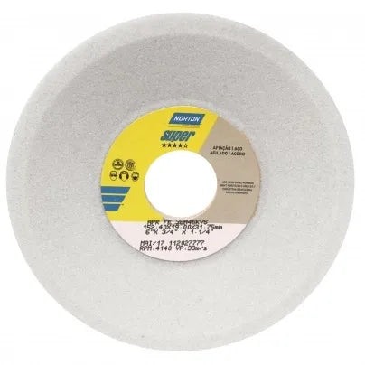 Plato afilado a-46k 5"x1/2"x1.1/4 (10089886) - NORTON