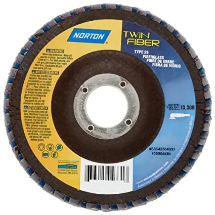 Disco laminado 4.5" gr. 80  twinfiber (10097787) - NORTON