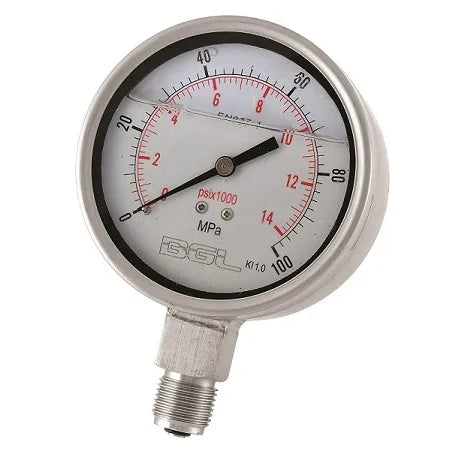 Manometro hidraulico 100 mpa (spg100) - TLP CHINA