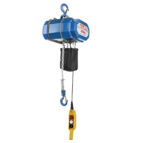 TECLE ELECTRICO DE CADENA 0.25T X 3 MT. MONOFASICO