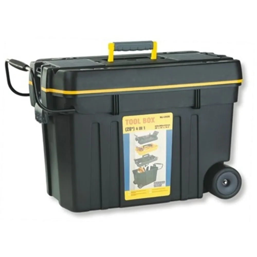 Caja herr. plast. 26"  c/ruedas (mj-2029) - BIG RED