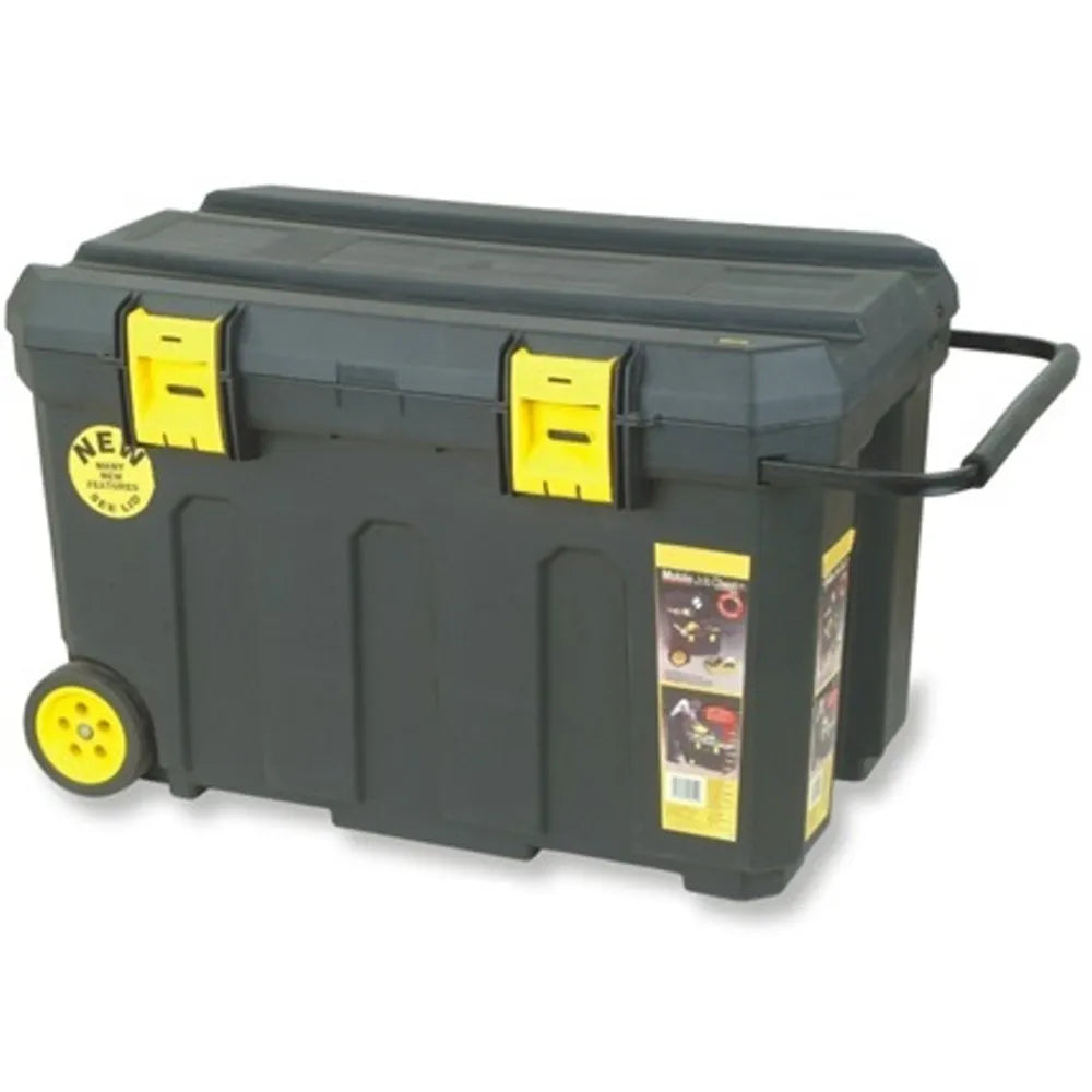 Caja herr. plast. 38"  c/ruedas (mj-2059) - BIG RED