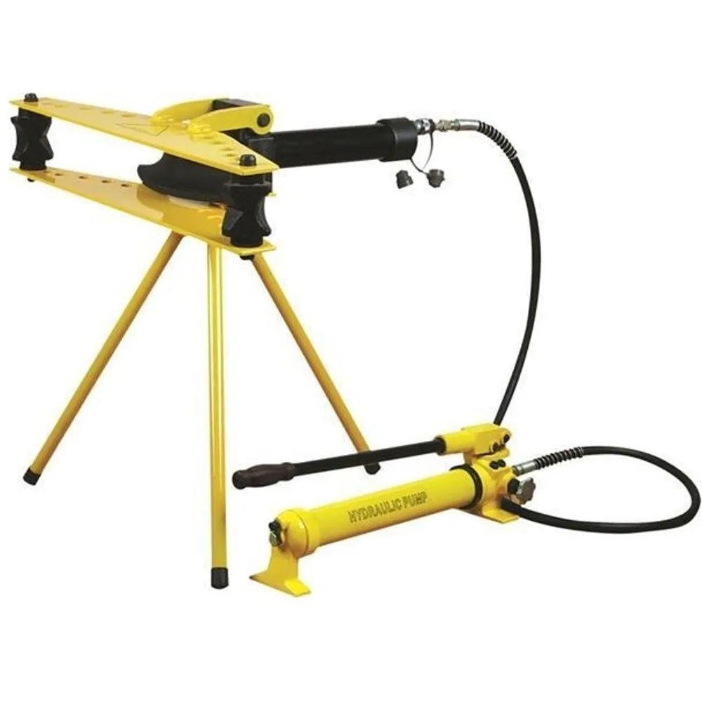Curvadora hidr. 1/2"-4" c/bomba al piso (hhw-4f) - TLP CHINA