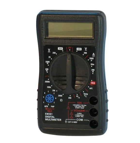 Multitester digital 8 funciones (em361) - E SUN
