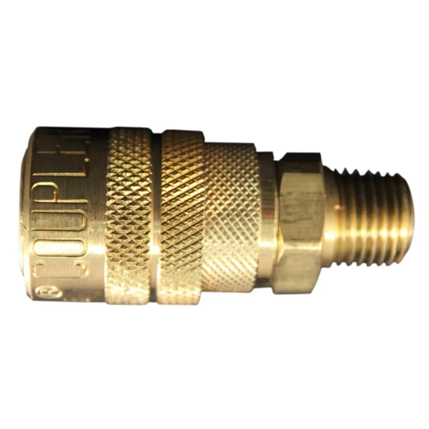 Acople rapido h.macho 1/4x1/4"npt aire (716bk) - MILTON