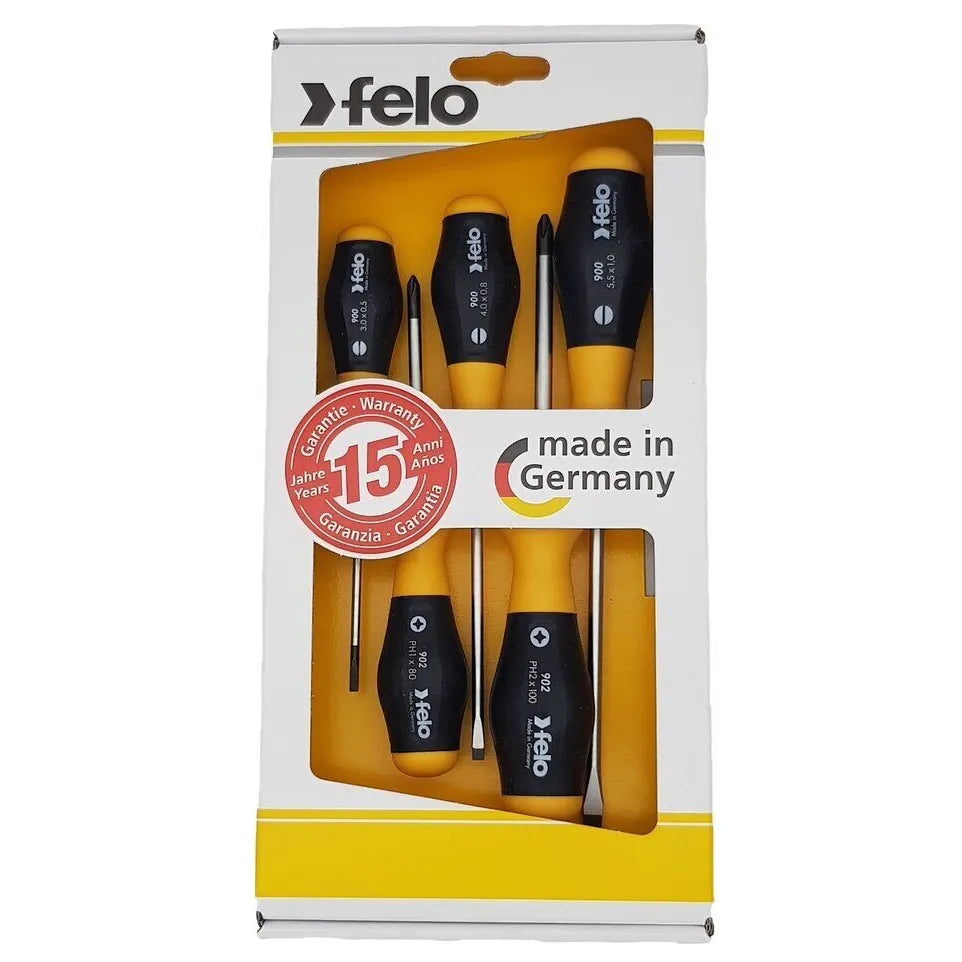 Jgo. destornill. 3p/2c m/azul 5pzas (90095248) - FELO