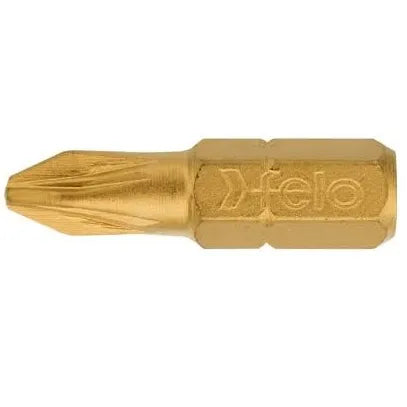 Punta cruz pozidriv titanio pz3x25mm (2103070) - FELO
