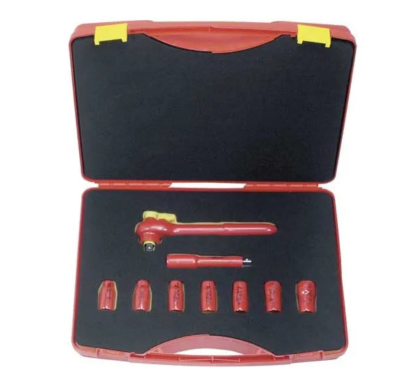 Jgo. dados [] 1/2" 1000v, 18 pzs. (252003) - FRIEDRICH