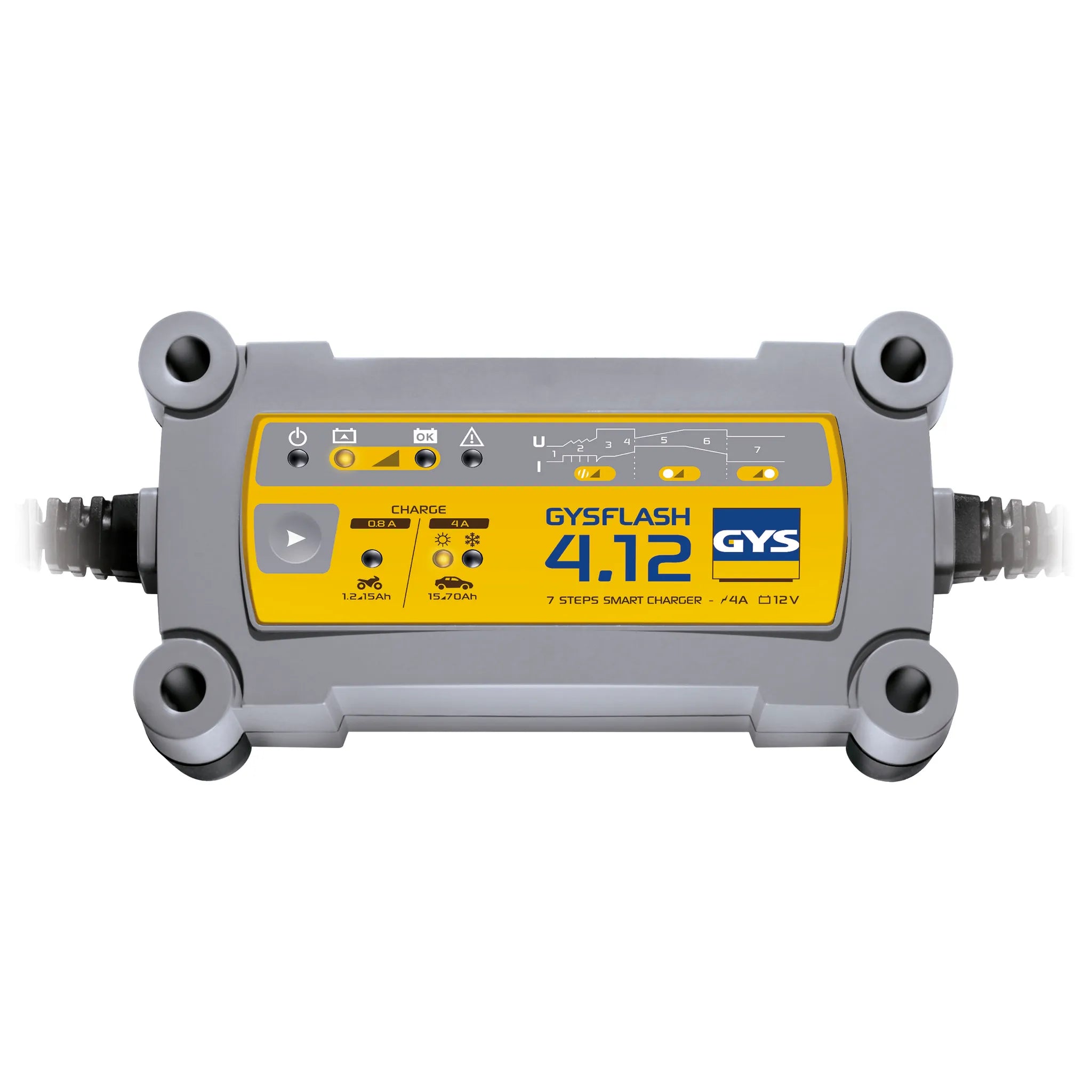 Cargador baterias gysflash 4.12 (29422) - GYS