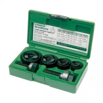 Jgo. sacabocados manual 1/2" - 2" ac (7238sb) - GREENLEE
