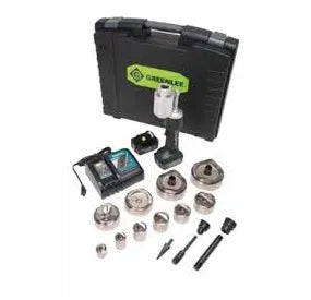 Jgo. sacabocados bateria 3/4"- 2" (ls50lb) - GREENLEE