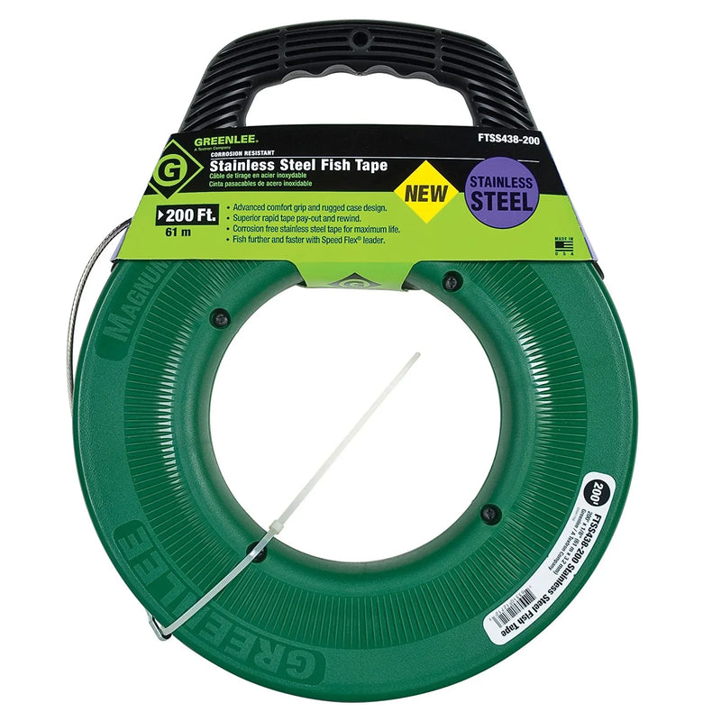 Guias pasacables inox 30 mtr (fts438-100) - GREENLEE