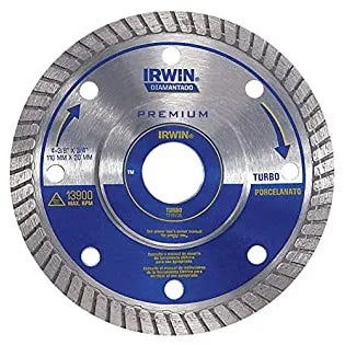 Disco diamantado 4.1/2" p/porcelanato (1778736) - IRWIN