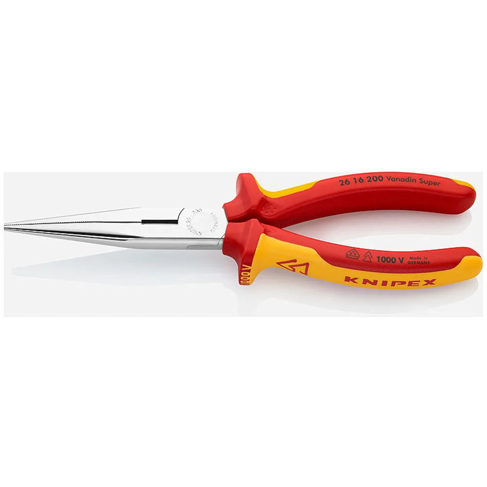 Alicate pta b/ciguena 8" 1000v. (2616200) (2616200) - KNIPEX