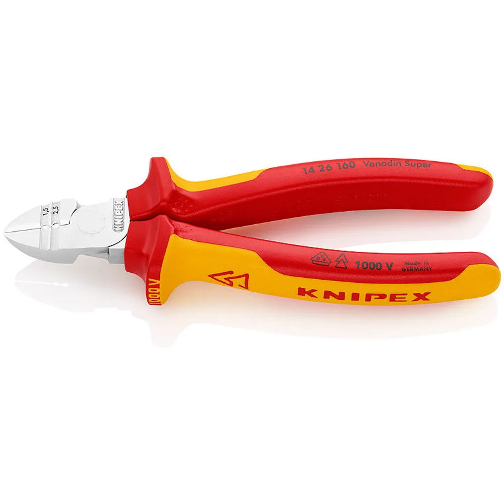 Alicate pelacables c/diagonal  1000v. (1426160) - KNIPEX