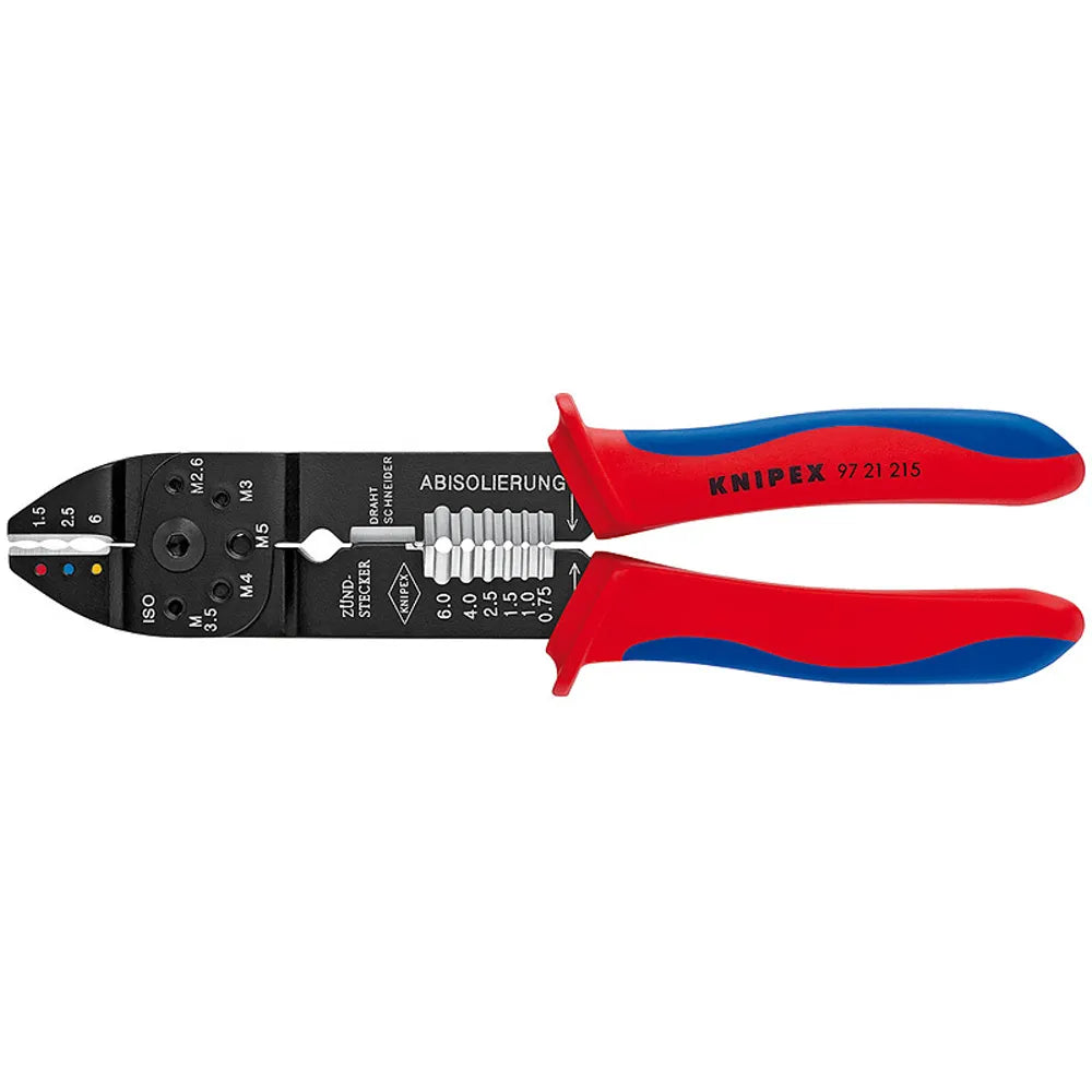 Alicate terminales 8.1/2" (9721215) - KNIPEX