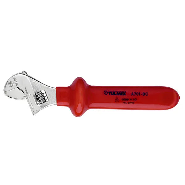 Llave francesa 12" cromada  aislada (a701-12c) - TULMEX