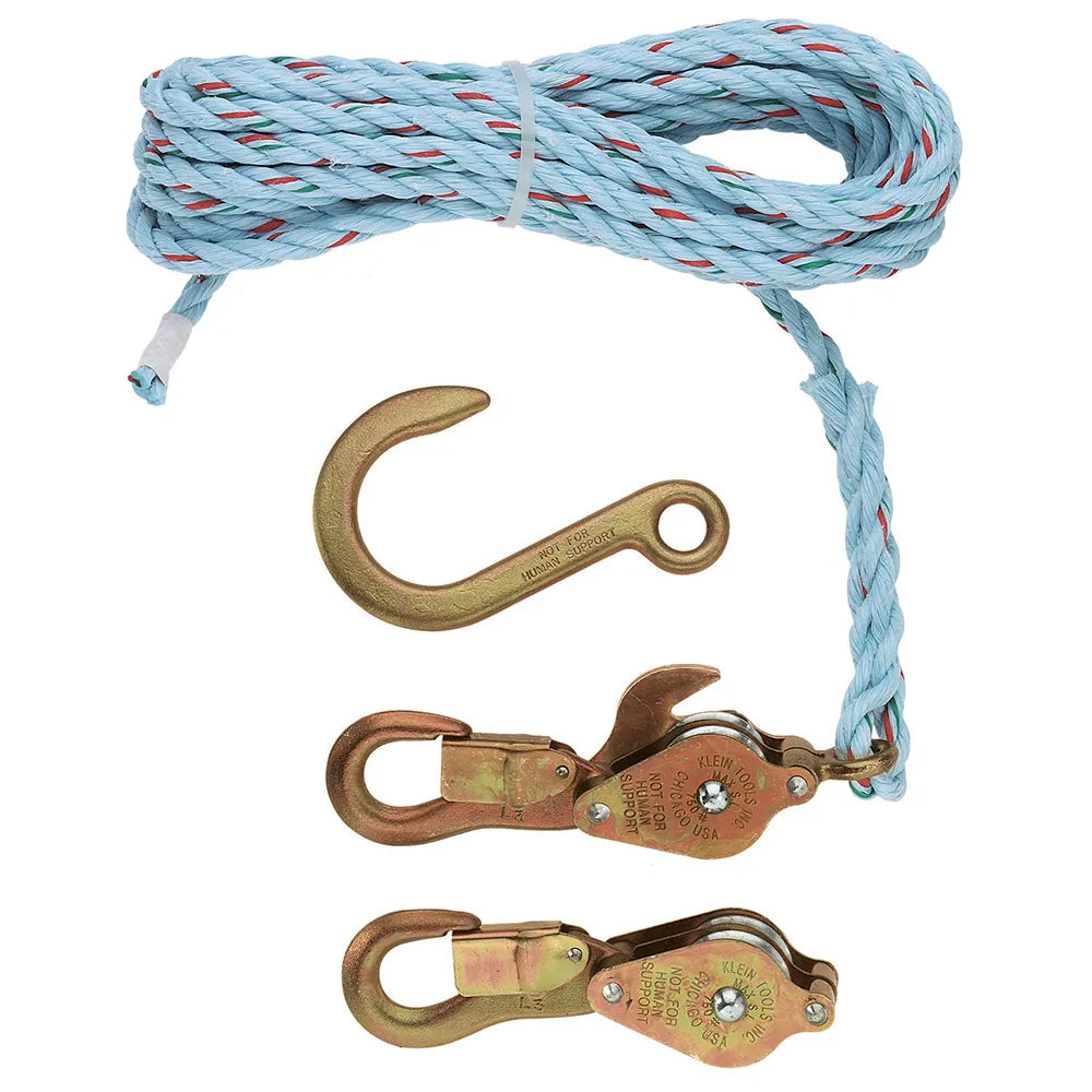 Aparejo de poleas c/cordel liniero (h1802-30sr) - KLEIN TOOLS