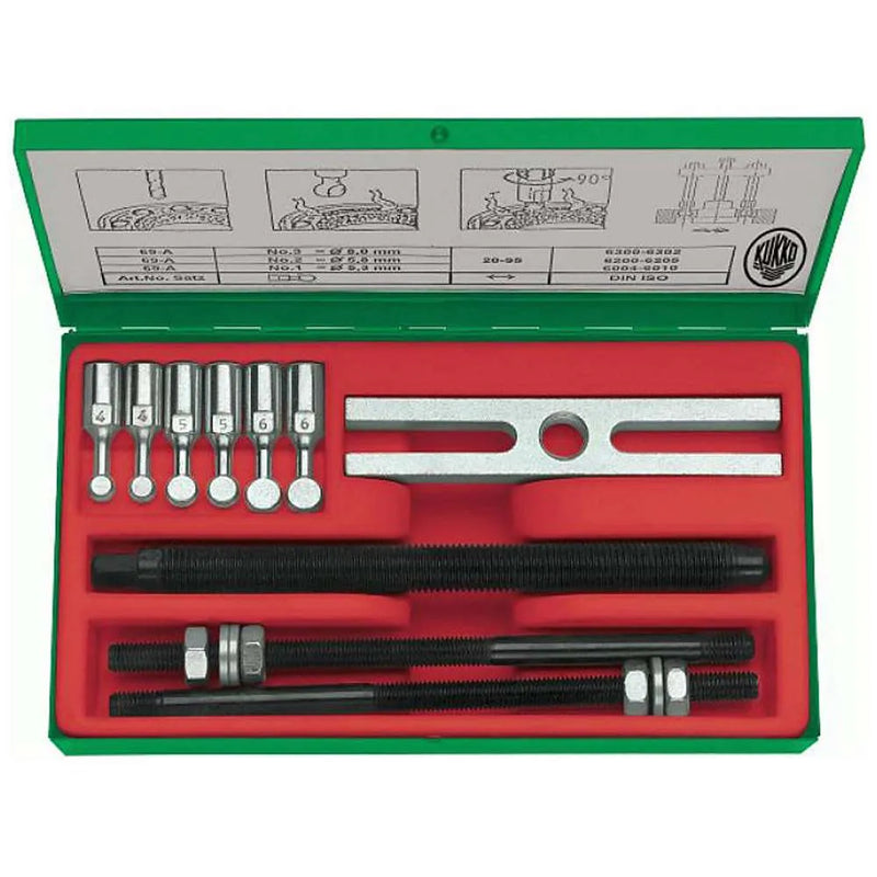 Jgo. extractores de rodam.embutidos (69-a) - KUKKO