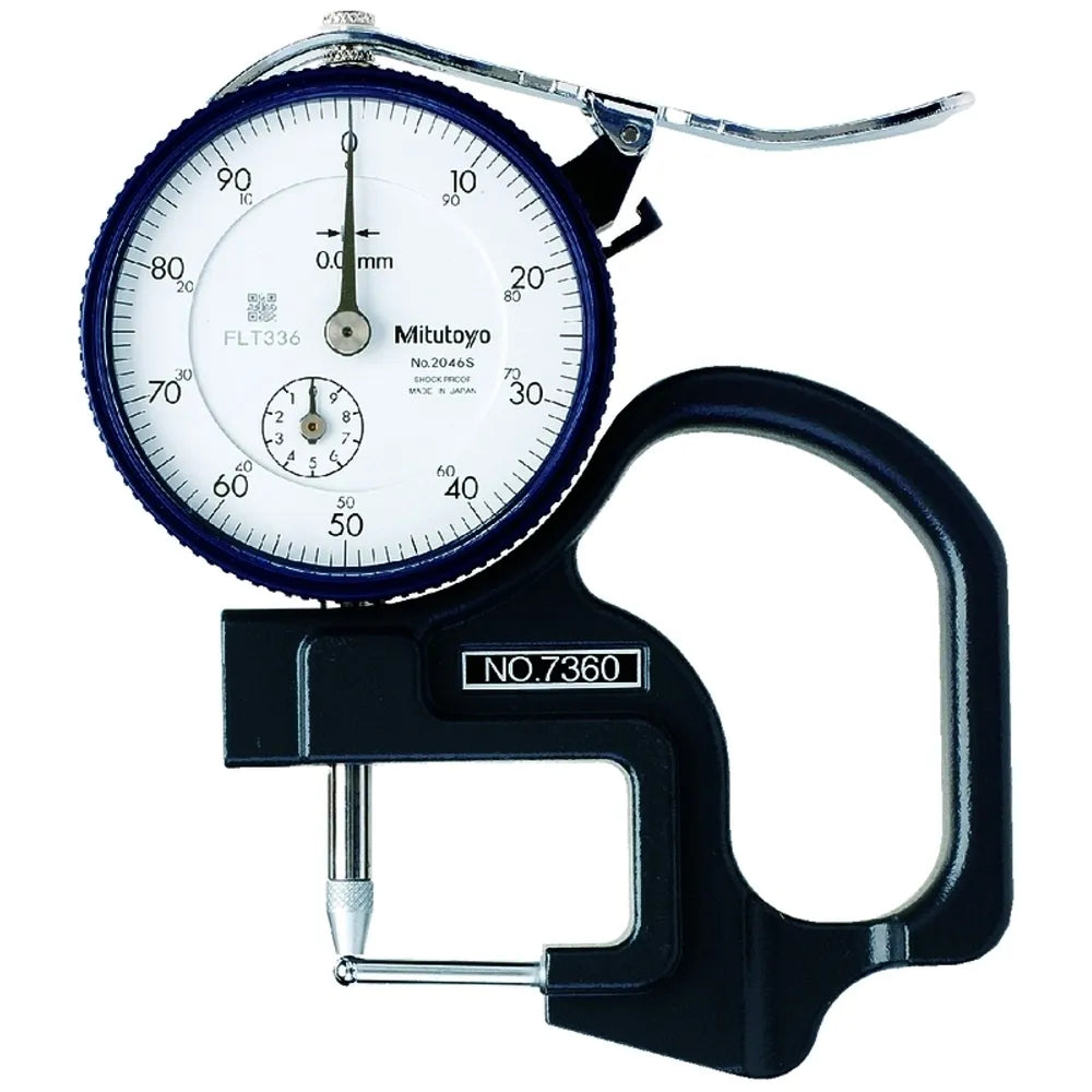 Calibre espesor p/tubos, rango 10 mm. (7360a) - MITUTOYO