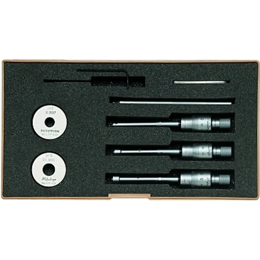 Jgo. micrometros int.   6 - 12  mm. (368-911) - MITUTOYO