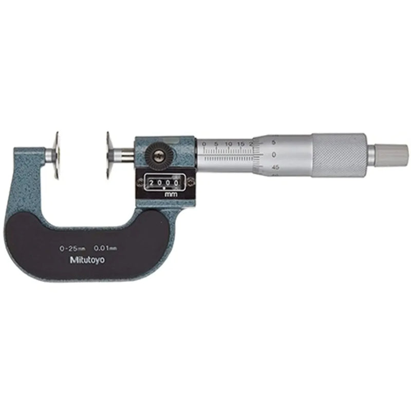 Micrometro de disco 0-25 mm. (223-101) - MITUTOYO