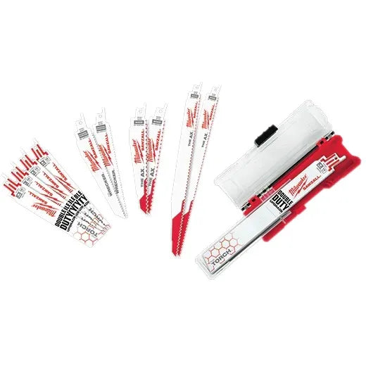 Jgo hojas sierra sable 12 piezas (MILWAUKEE0045) - MILWAUKEE