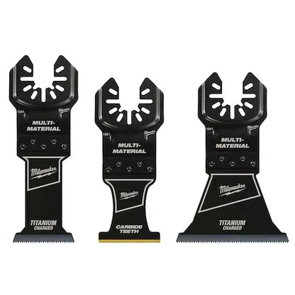 JGO 3 PIEZAS HOJAS SIERRA MULTIHERRAMIENTA METALES/MADERA (49-10-9005) MILWAUKEE