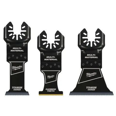 JGO 3 PIEZAS HOJAS SIERRA MULTIHERRAMIENTA METALES/MADERA (49-10-9005) MILWAUKEE