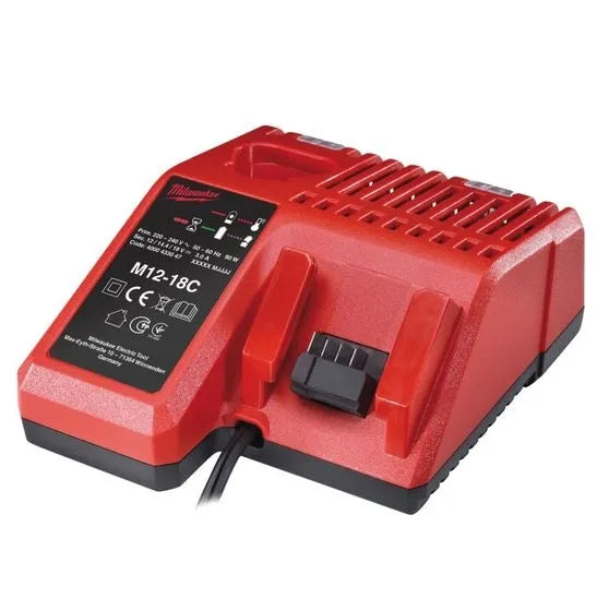 Cargador de baterias m18 y m12 110v/220v (MILWAUKEE0118) - MILWAUKEE