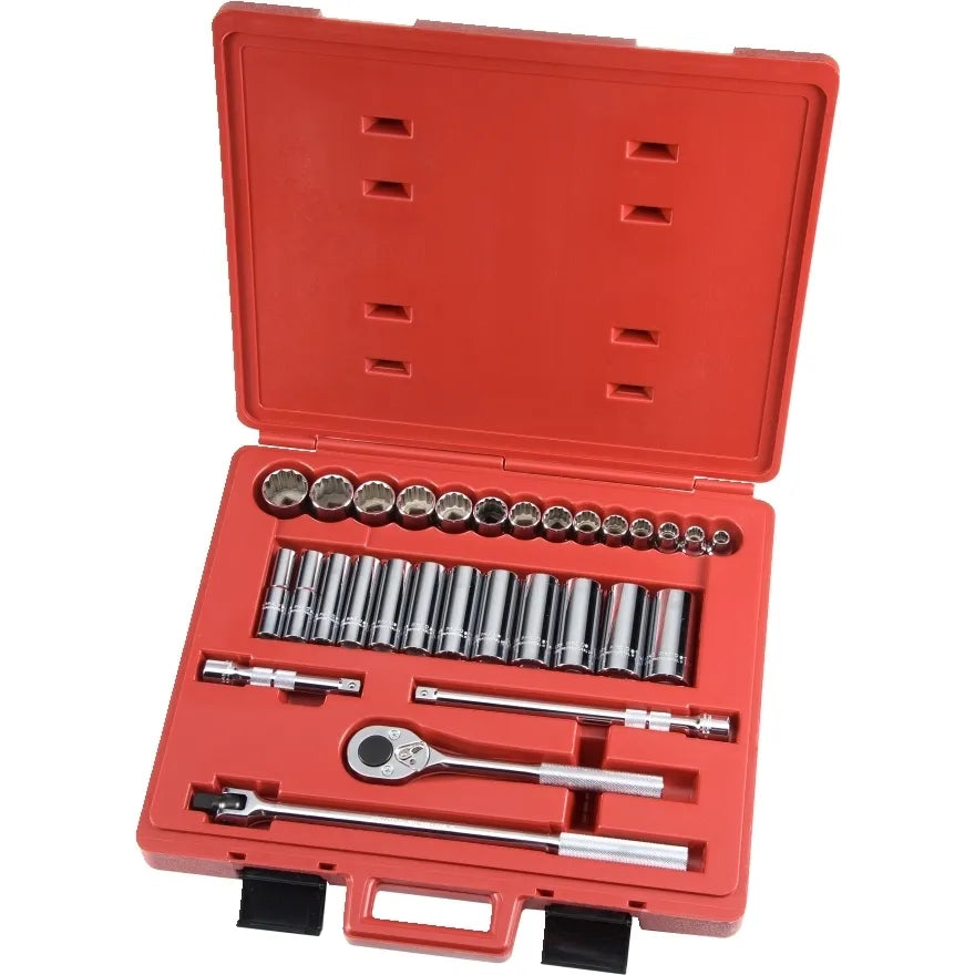 Jgo. dados []1/2" pulg. cortos/largos (j54126) - PROTO