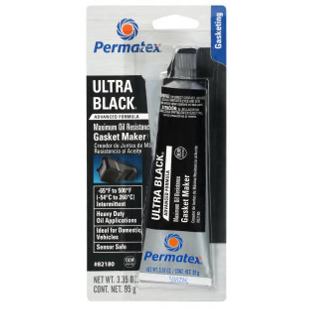 Silicona ultra black  368gr (24105) - PERMATEX