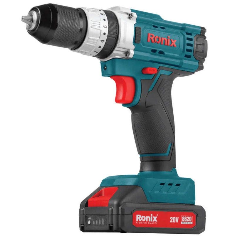 Taladro percutor ronix 8620 20v 35nm (RONIX0100) - RONIX