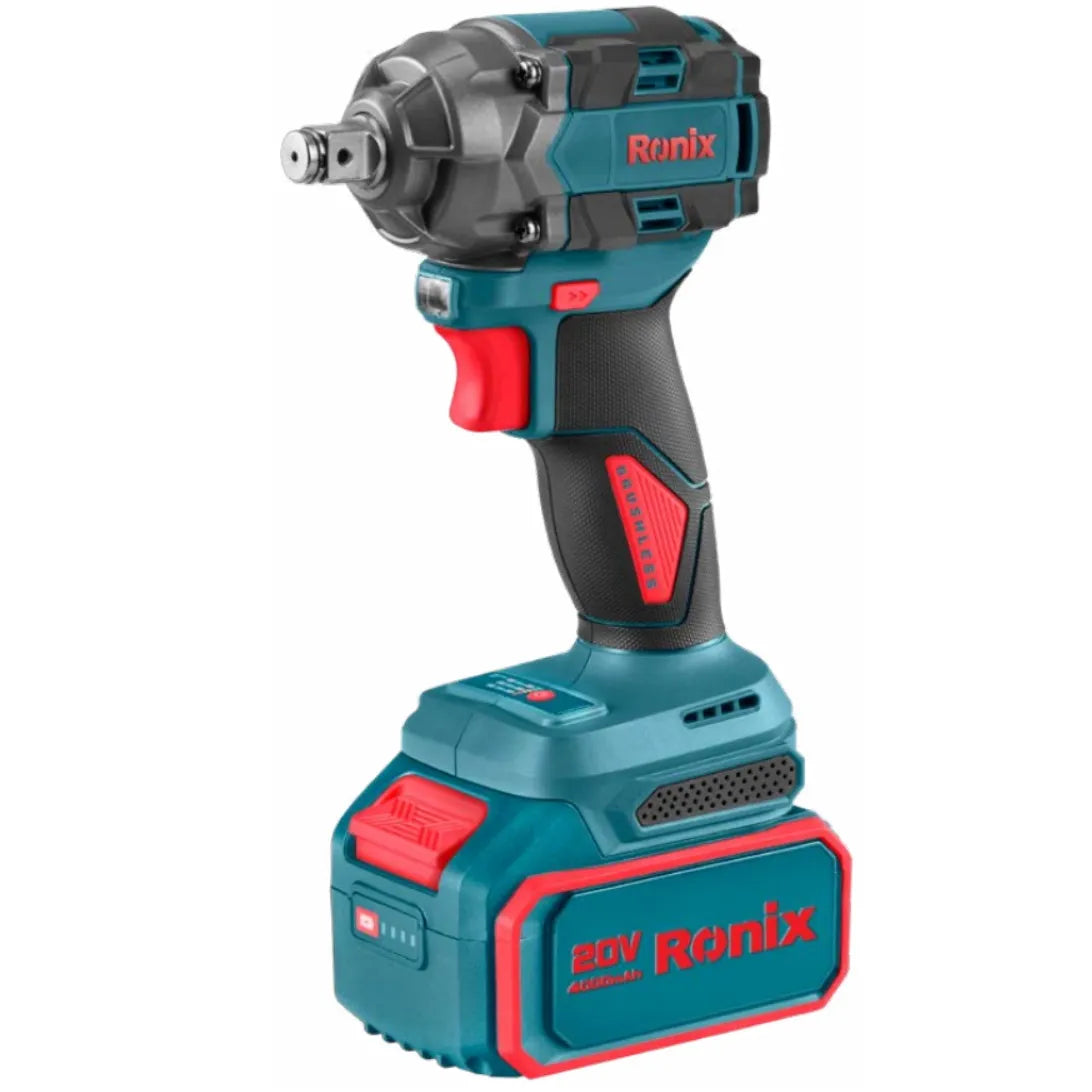 Llave de impacto inalámbrica ronix 8672 20v (RONIX0102) - RONIX