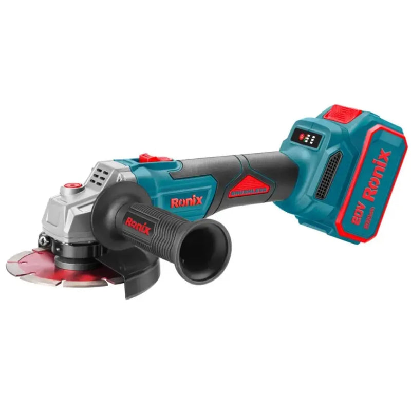 Esmeril angular ronix 8680 125mm 20v sin escobillas (RONIX0109) - RONIX