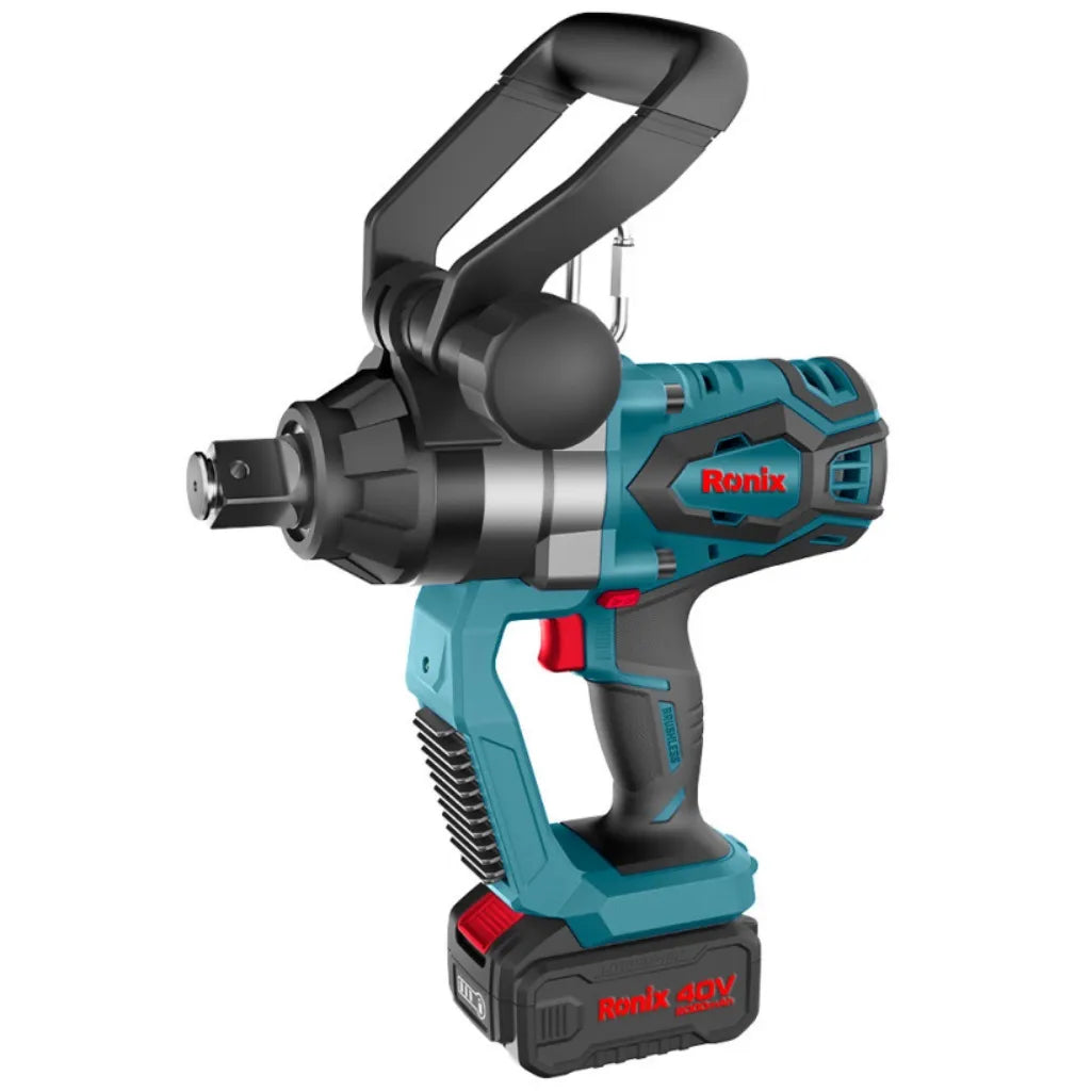 Llave de impacto inalámbrica ronix 8937 1¨ 2000n·m (RONIX0134) - RONIX