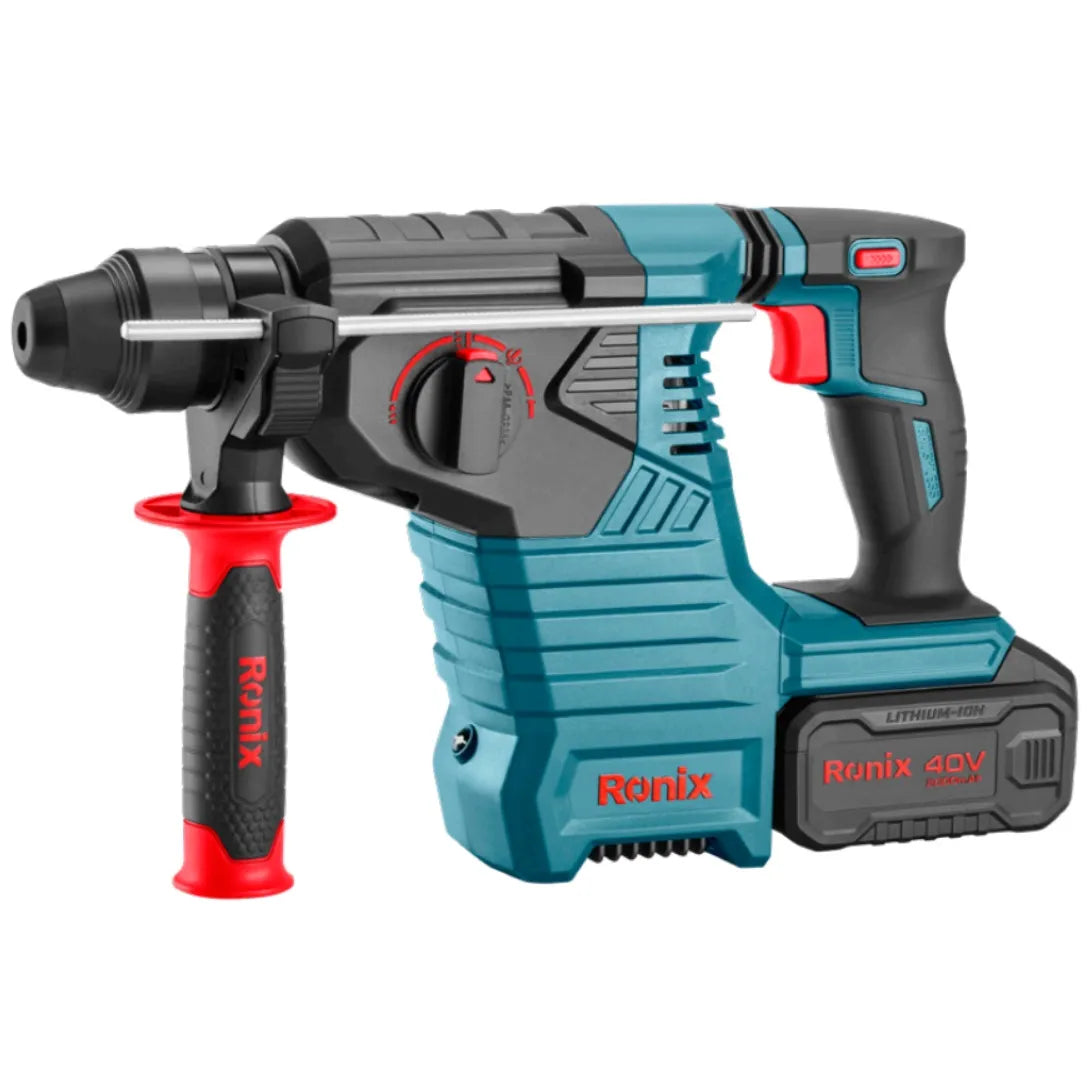 Rotomartillo inalámbrico ronix 8910 28mm 40v sin escobillas (RONIX0135) - RONIX