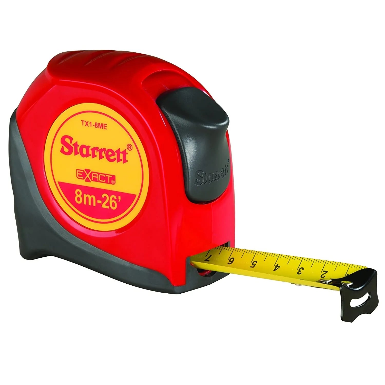 Huincha medir de  8 mt. x  1" c/goma (ktx1-8m) - STARRETT